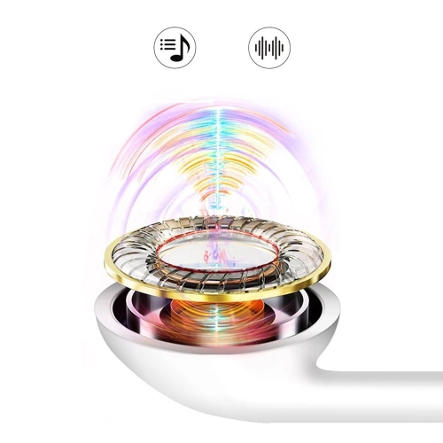 Buy Dudao in-ear wired mini jack 3.5mm earphone headset white (X10S white) - DDA37 - {ean13} - Home Screen Store Europe