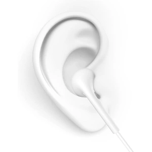 Dudao in-ear wired mini jack 3.5mm earphone headset white (X10S white)