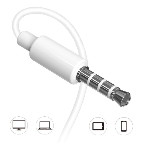 Kup Kopfhörer Dudao Mini-Jack 3.5mm weiß (X10S) - DDA37 - {ean13} - Sklep Home Screen
