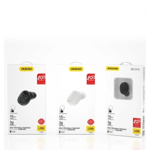 Kup Căști wireless Dudao Bluetooth 5.0 negru (U9B) - DDA39 - {ean13} - Sklep Home Screen