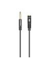 Kup Audió hosszabbító kábel Dudao AUX mikrofonos fejhallgatóhoz 3,5 mm mini jack fekete - DDA40 - {ean13} - Sklep Home Screen