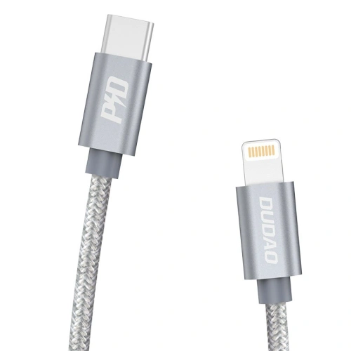 Kup Kabel Dudao USB-C/Lightning Power Delivery 45W 1m grau (L5Pro) - DDA41 - {ean13} - Sklep Home Screen