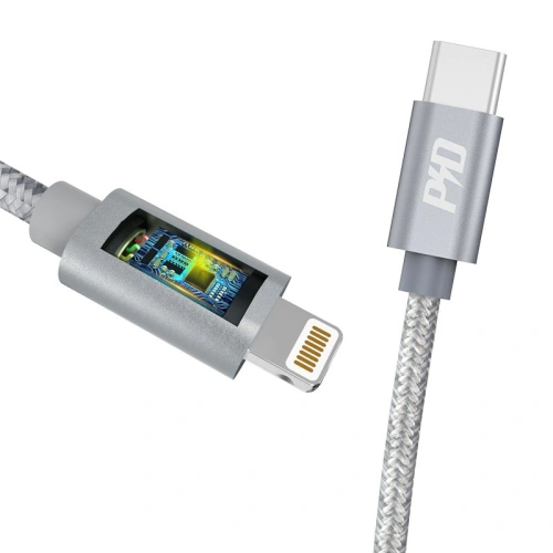 Kup Kabel Dudao USB-C/Lightning Power Delivery 45W 1m grau (L5Pro) - DDA41 - {ean13} - Sklep Home Screen