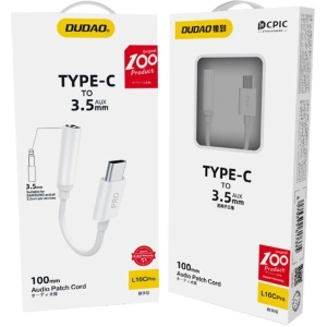 Kup Audio-Adapter Dudao USB-C/3,5mm Mini-Klinke weiß (L16CPro) - DDA43 - {ean13} - Sklep Home Screen