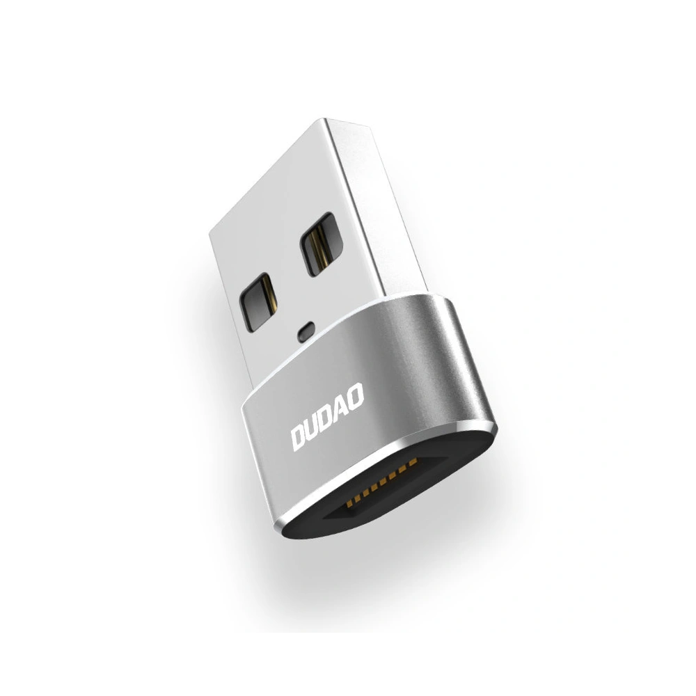 Adapter Dudao USB-C/USB czarny (L16AC)