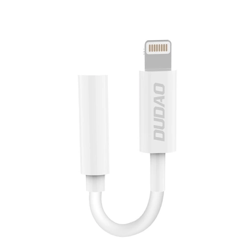 Kup Adaptér audio Dudao Lightning/mini jack 3,5mm bílý (L16i) - DDA45 - {ean13} - Sklep Home Screen