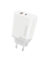 Nabíječka Dudao USB/USB-C Power Delivery Quick Charge 3.0 3A 22,5W bílá (A6xsEU white)