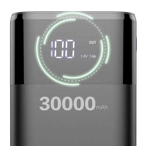 Kup Powerbank Dudao 4xUSB 30000mAh ekran LCD 3A biały (K8Max white) - DDA48 - {ean13} - Sklep Home Screen