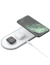 Dudao 3in1 Qi Wireless Charger for Phone / AirPods / Apple Watch 38mm white (A11 white)