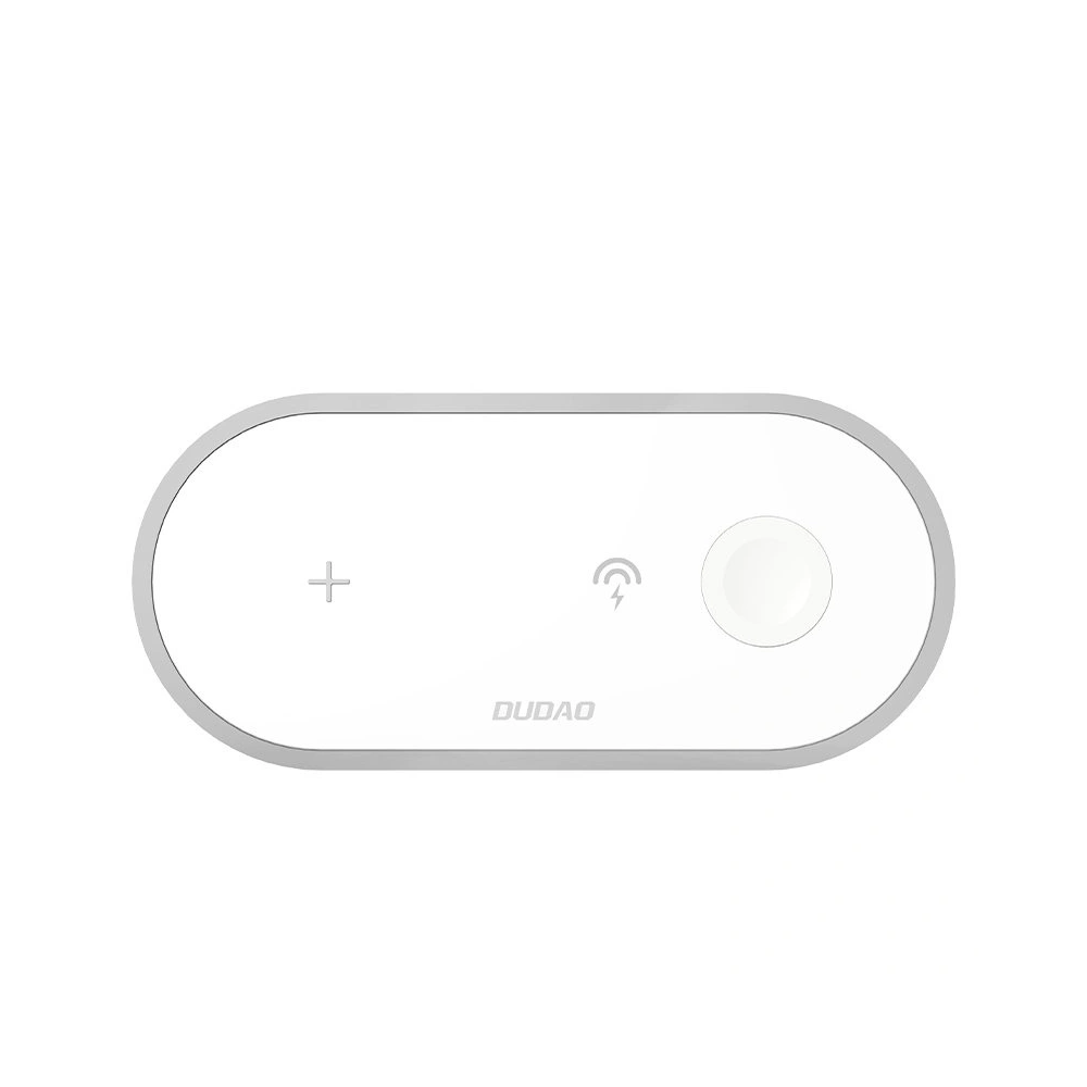 Ładowarka bezprzewodowa Dudao 3w1 Qi do telefonu/słuchawekAirPods/Apple Watch 38mm biały (A11)
