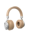 Dudao wireless Bluetooth headphones with micro SD card slot gold (X22 gold)