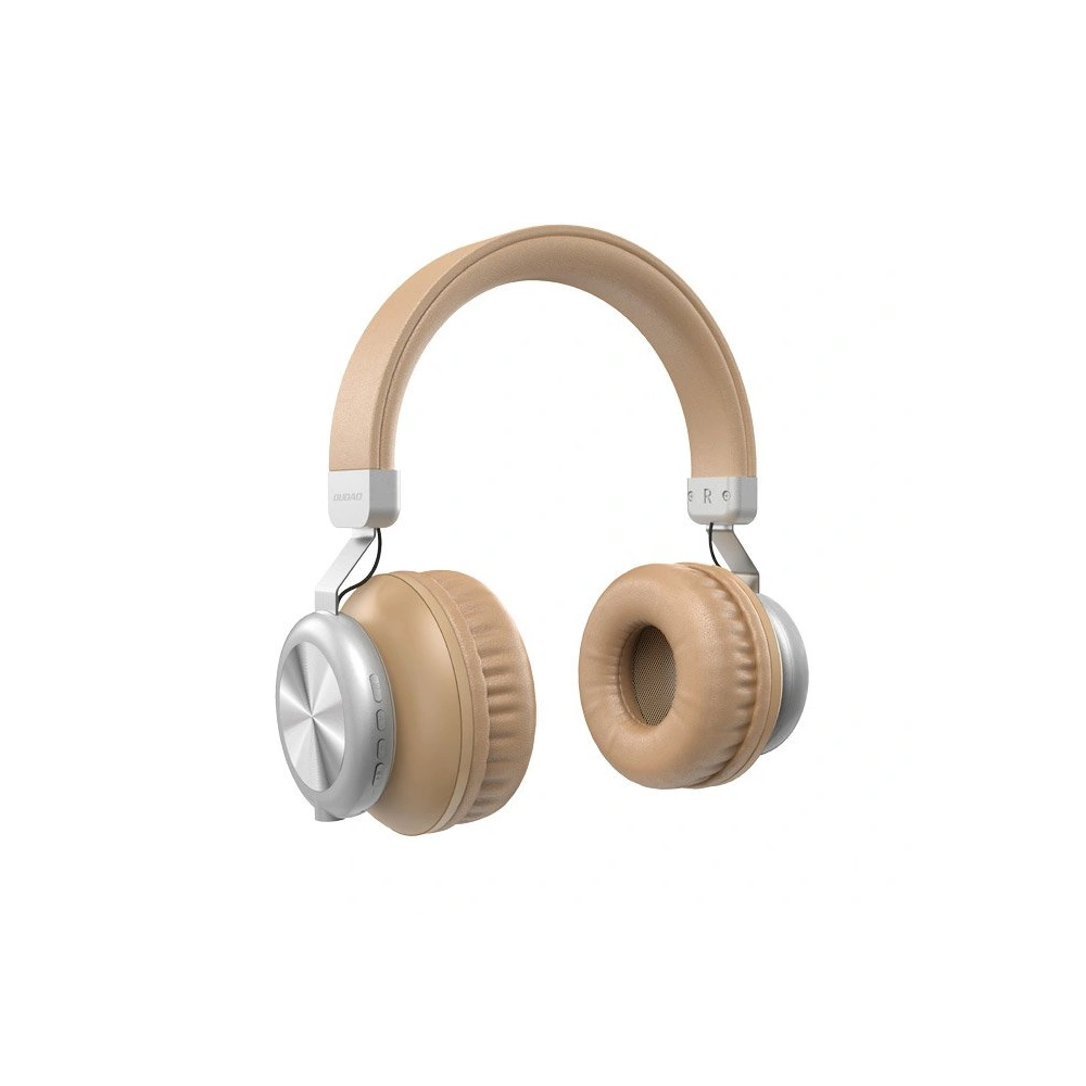 Słuchawki bezprzewodowe nauszne Dudao Bluetooth microSD złoty (X22)