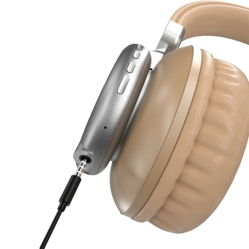 Kup Căști wireless over-ear Dudao Bluetooth microSD aurii (X22) - DDA51 - {ean13} - Sklep Home Screen