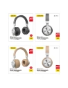 Kup Căști wireless over-ear Dudao Bluetooth microSD aurii (X22) - DDA51 - {ean13} - Sklep Home Screen