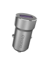 Încărcător auto Dudao 5A 22.5W Quick Charge 3.0 VOOC gri (R4Pro Upgrade)