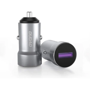 Kup Încărcător auto Dudao 5A 22.5W Quick Charge 3.0 VOOC gri (R4Pro Upgrade) - DDA55 - {ean13} - Sklep Home Screen