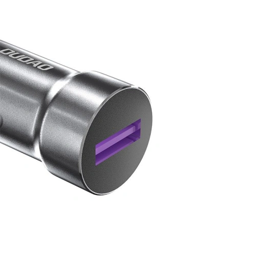 Kup Încărcător auto Dudao 5A 22.5W Quick Charge 3.0 VOOC gri (R4Pro Upgrade) - DDA55 - {ean13} - Sklep Home Screen