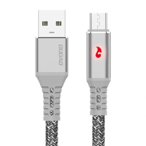 Kup Kabel Dudao USB/microUSB 1m 3A LED grau (L7xM) - DDA59 - {ean13} - Sklep Home Screen