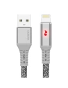 Cablul Dudao USB - Lightning 1m 3A LED gri (L7xL)