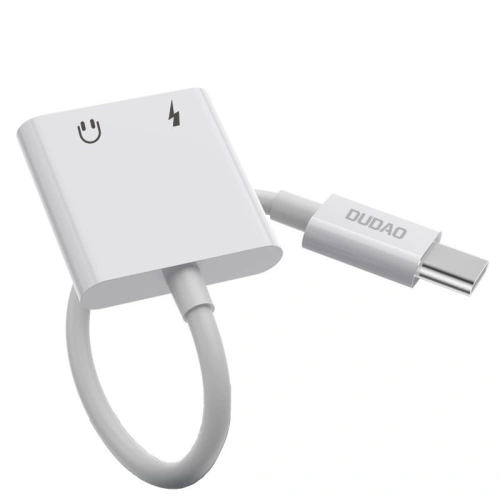 Kup Audio-Adapter Dudao USB-C - USB-C/3,5mm Mini-Klinke weiß (L13T) - DDA61 - {ean13} - Sklep Home Screen