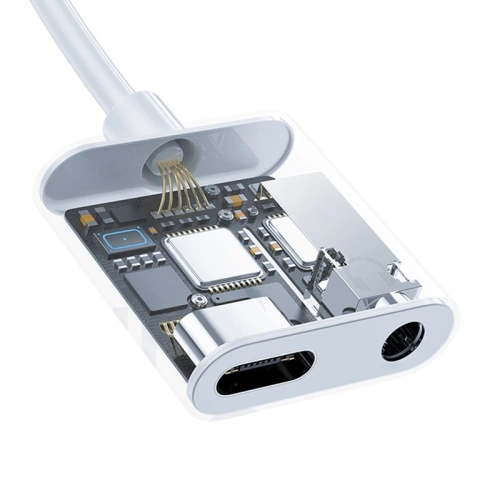 Kup Audio-Adapter Dudao USB-C - USB-C/3,5mm Mini-Klinke weiß (L13T) - DDA61 - {ean13} - Sklep Home Screen