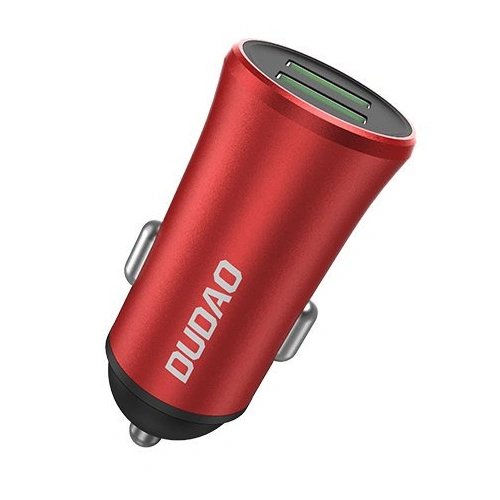 Kup Încărcător auto Dudao 3,4A 2xUSB roșu (R6S) - DDA62 - {ean13} - Sklep Home Screen