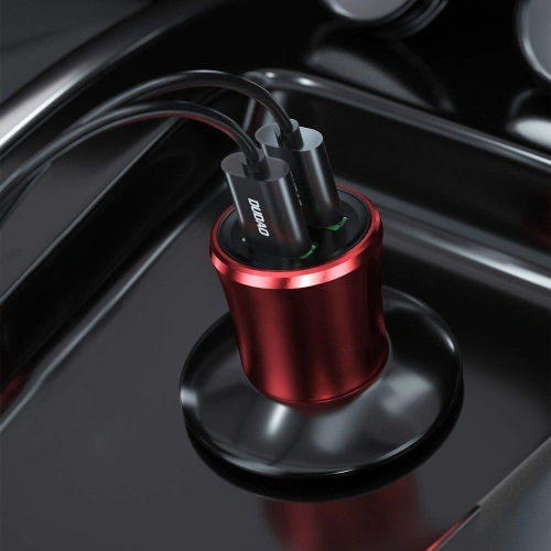 Kup Încărcător auto Dudao 3,4A 2xUSB roșu (R6S) - DDA62 - {ean13} - Sklep Home Screen