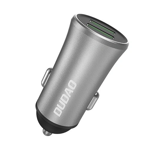 Kup Încărcător auto Dudao 3,4A 2xUSB argintiu (R6S) - DDA64 - {ean13} - Sklep Home Screen