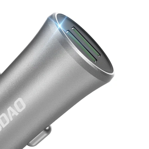 Kup Încărcător auto Dudao 3,4A 2xUSB argintiu (R6S) - DDA64 - {ean13} - Sklep Home Screen