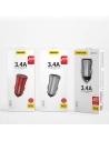 Kup Încărcător auto Dudao 3,4A 2xUSB argintiu (R6S) - DDA64 - {ean13} - Sklep Home Screen