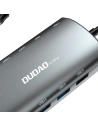 Kup Hub Dudao 11w1 USB-C - USB-C PD 60 W/HDMI/3,5 mm Mini-Klinke/USB 2.0/Kartenleser/VGA/RJ45/3x USB 3.2 Gen 1 grau (A15Pro) - DDA66 - {ean13} - Sklep Home Screen
