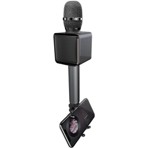 Kup Bezprzewodowy mikrofon do karaoke Dudao Bluetooth głośnik uchwyt na telefon czarny (Y16) - DDA67 - {ean13} - Sklep Home Screen