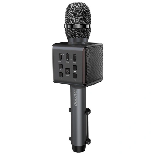Kup Bezdrátový mikrofon na karaoke Dudao Bluetooth reproduktor držák na telefon černý (Y16) - DDA67 - {ean13} - Sklep Home Screen