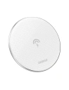 Dudao ultra-thin 10W stylish wireless charger Qi white (A10B white)