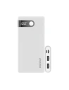 Powerbank Dudao 10000mAh 2xUSB/USB-C/microUSB 2A ecran LED alb (K9Pro-01)