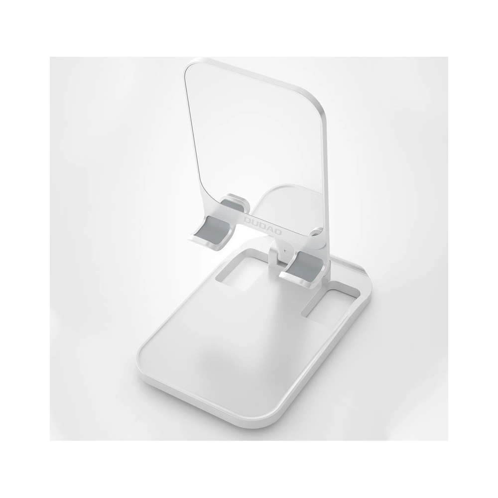 Uchwyt biurkowy Dudao na telefon biały (F5XS)
