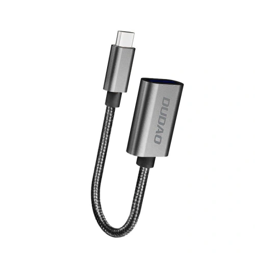 Kup Adapter Dudao OTG USB 2.0/USB-C gri (L15T) - DDA71 - {ean13} - Sklep Home Screen