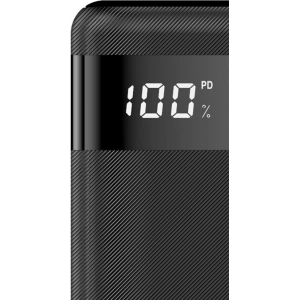 Powerbank Dudao 20000mAh 2xUSB/USB-C/microUSB 2A ekran LED czarny (K9Pro-06)