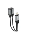Kup Adapter audio Dudao Lightning - 2x Lightning gri (L17i) - DDA78 - {ean13} - Sklep Home Screen