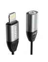 Audio-Adapter Dudao Lightning - Lightning/3,5mm Mini-Klinke grau (L17)