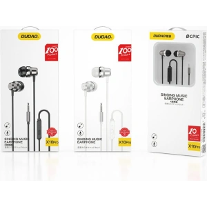 Kup Căști Dudao cu telecomandă și microfon 3,5mm mini jack alb (X10 Pro) - DDA82 - {ean13} - Sklep Home Screen