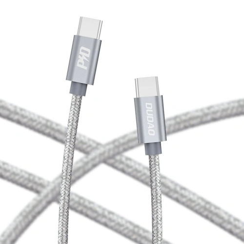 Buy Dudao cable USB Type C - USB Type C 5 A 45 W 1 m Power Delivery Quick Charge gray (L5ProC) - DDA84 - {ean13} - Home Screen Store Europe