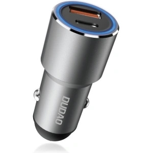 Kup Încărcător auto Dudao USB/USB-C Power Delivery Quick Charge 22,5W gri (R4PQ) - DDA88 - {ean13} - Sklep Home Screen