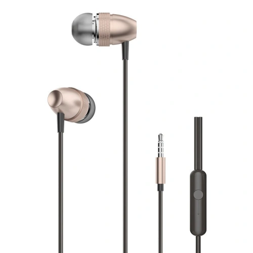 Buy Dudao Wired In-ear Headphones Headset with 3.5mm mini jack gold (X2Pro gold) - DDA91 - {ean13} - Home Screen Store Europe