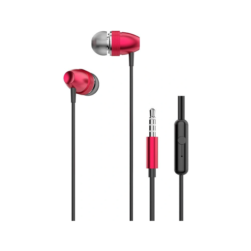 Słuchawki Dudao 3,5mm mini jack czerwony (X2Pro)