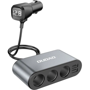 Kup Încărcător auto Dudao 2xUSB/3x distribuitor priză brichete negru (R1Pro) - DDA95 - {ean13} - Sklep Home Screen