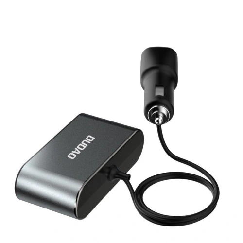 Kup Încărcător auto Dudao 2xUSB/3x distribuitor priză brichete negru (R1Pro) - DDA95 - {ean13} - Sklep Home Screen