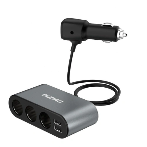 Kup Încărcător auto Dudao 2xUSB/3x distribuitor priză brichete negru (R1Pro) - DDA95 - {ean13} - Sklep Home Screen