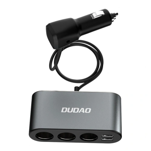 Kup Încărcător auto Dudao 2xUSB/3x distribuitor priză brichete negru (R1Pro) - DDA95 - {ean13} - Sklep Home Screen