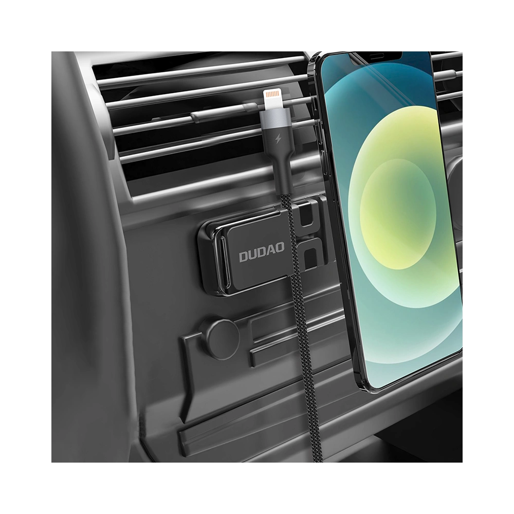 Uchwyt samochodowy samoprzylepny magnetyczny Dudao czarny (F11s)